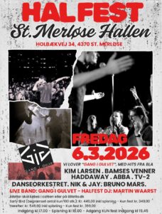 HALFEST i Store Merløse - 3. marts 2026
